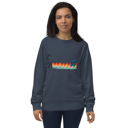 Making Waves Unisex Organic Sweatshirt